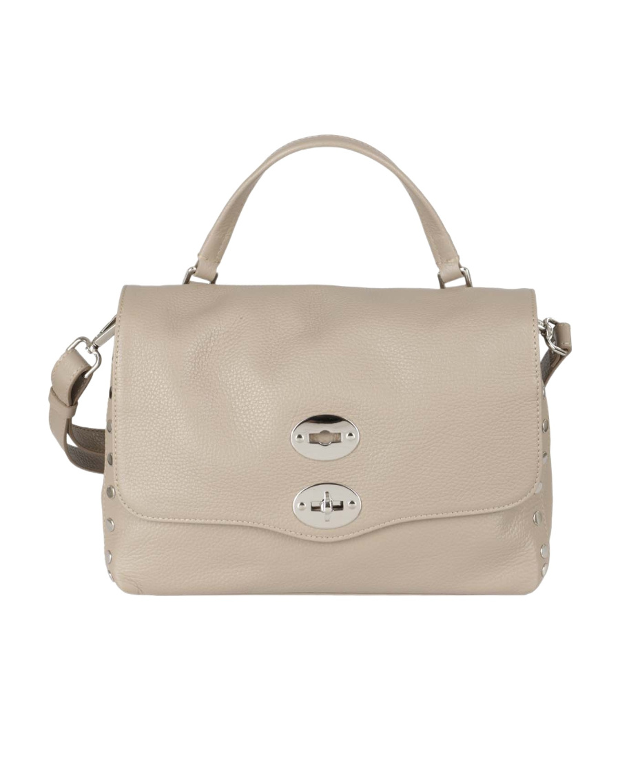 Zanellato Postina S Leather Crossbody Bag In Nude