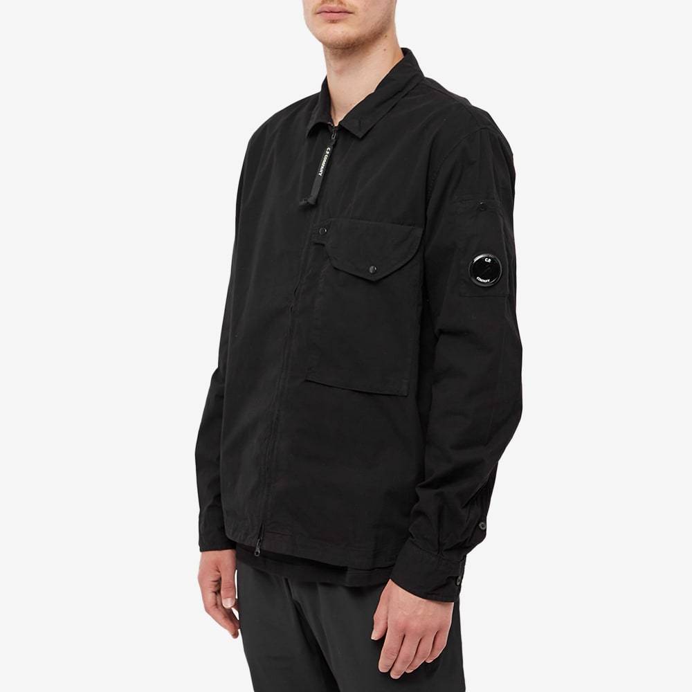 C.p. Company C.p.company Shirt Jacket In Black