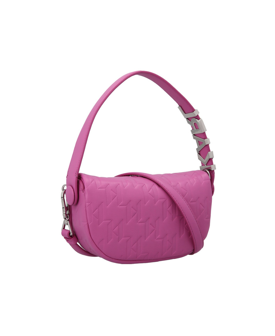 Karl Lagerfeld K/swing Baguette Shoulder Bag In Pink