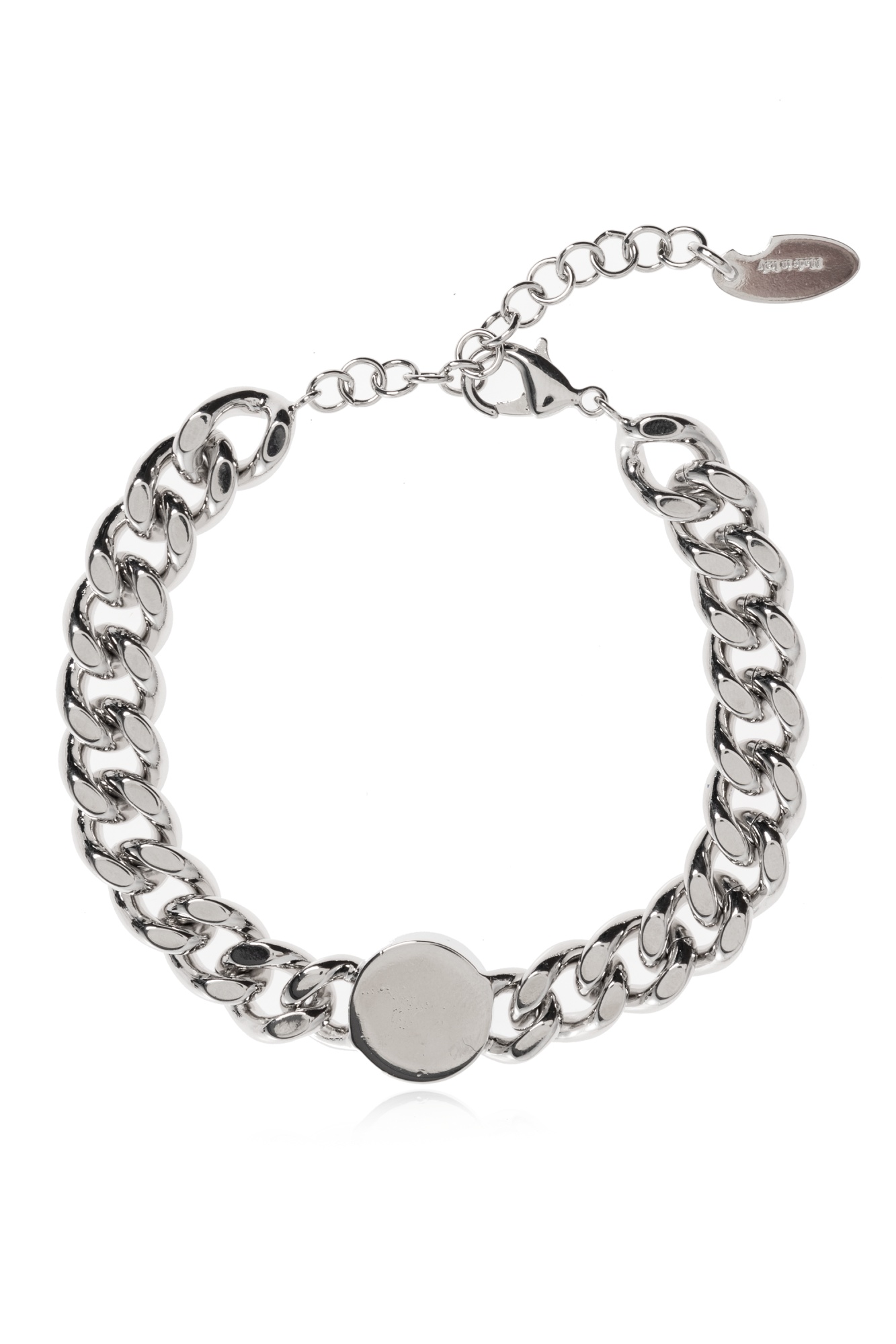 Off-white Arrow Logo Bracelet In Metallic