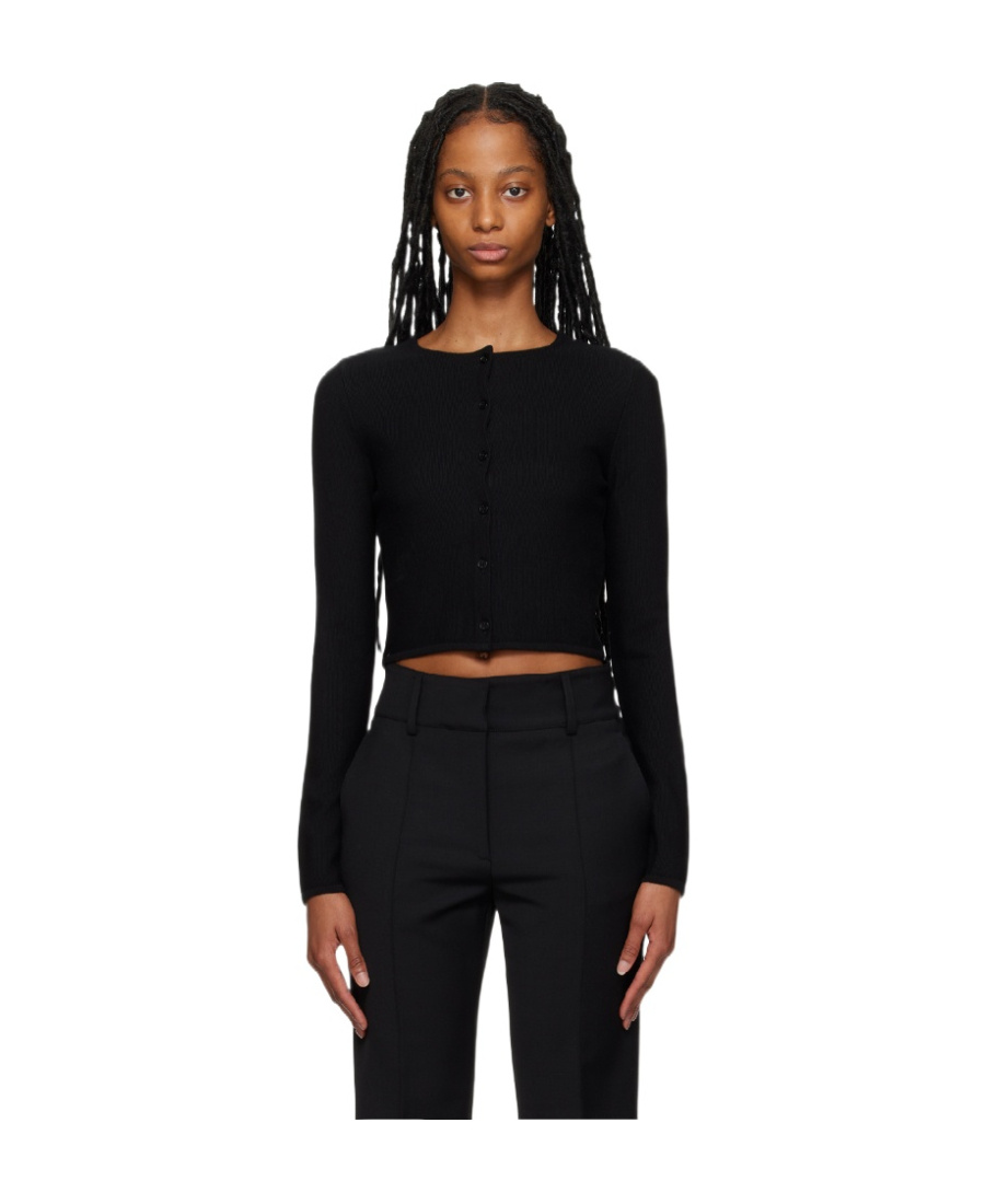 Gabriela Hearst Round-neck And Long-sleeved Sweater In Black