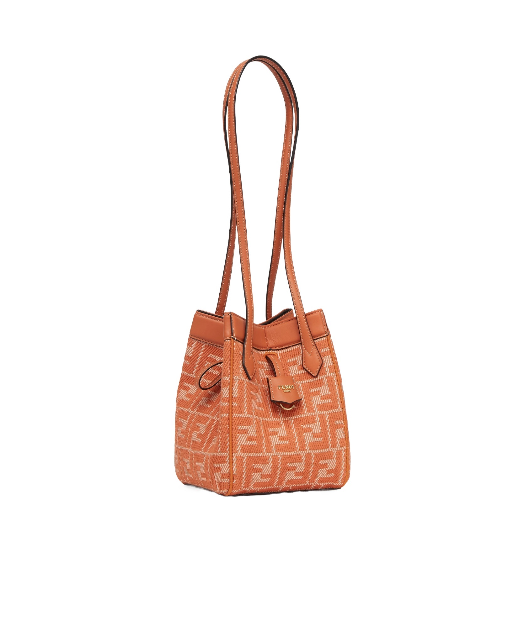 Fendi Origami` Shoulder Bag In Red