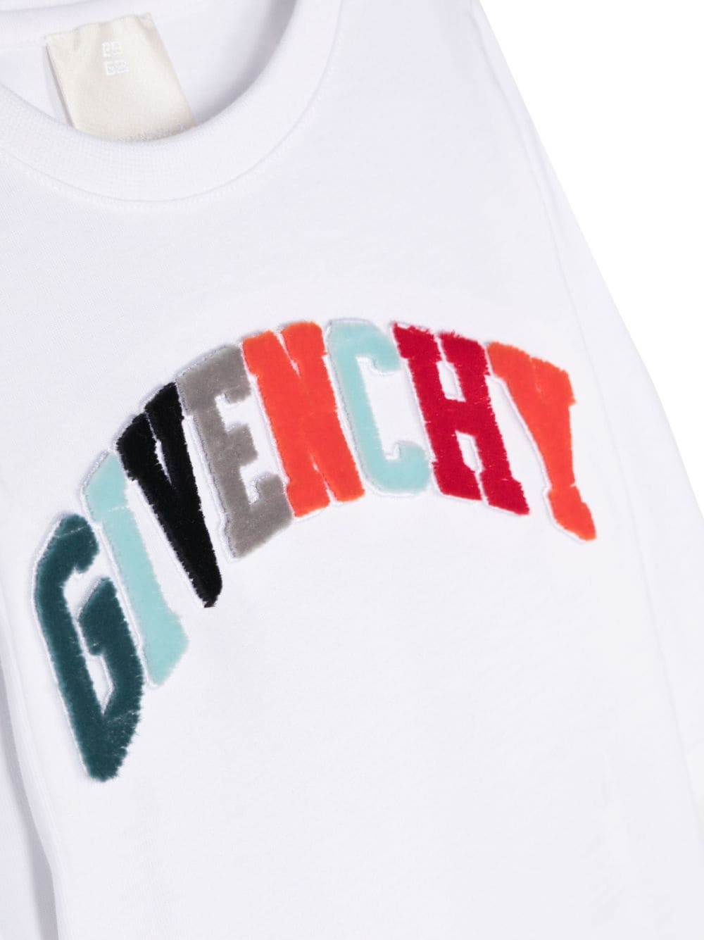 Givenchy Logo-patch Cotton T-shirt In White