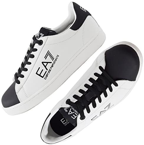 EA7 LOGO-LACING CASUAL SNEAKERS