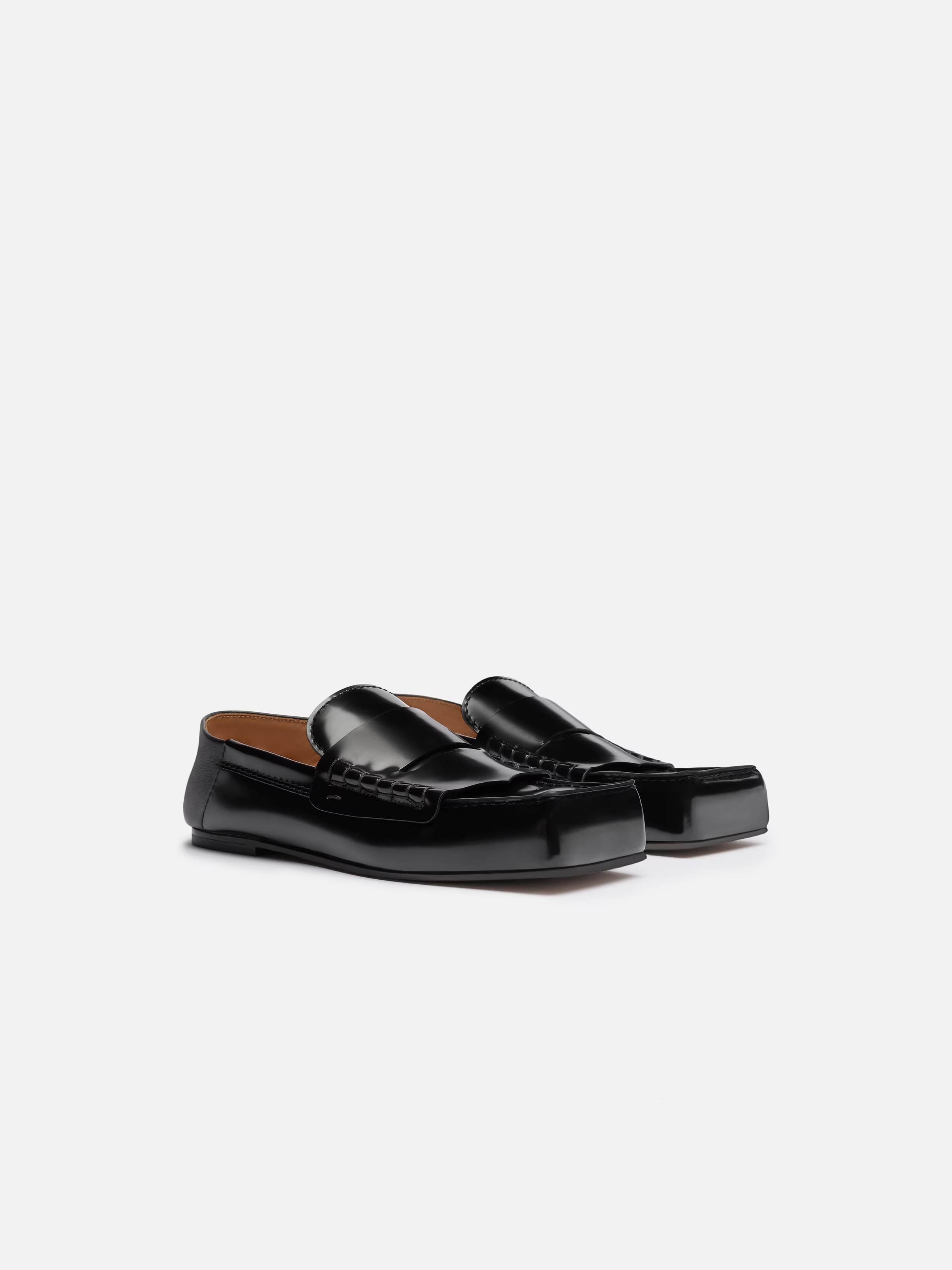 Jacquemus Loafers In Cow Leather With Design And Fit In Multi