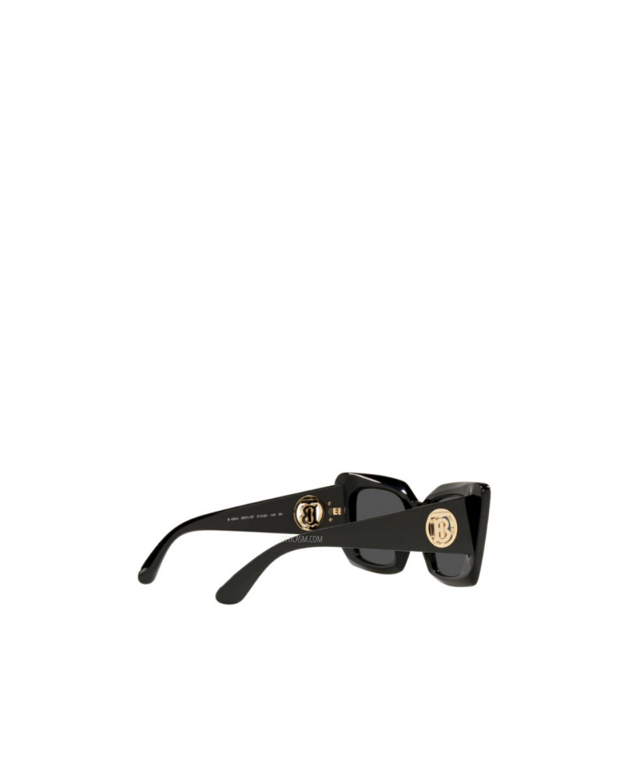 Burberry Womens Black Be4344 Daisy Square-frame Acetate Sunglasses In Black