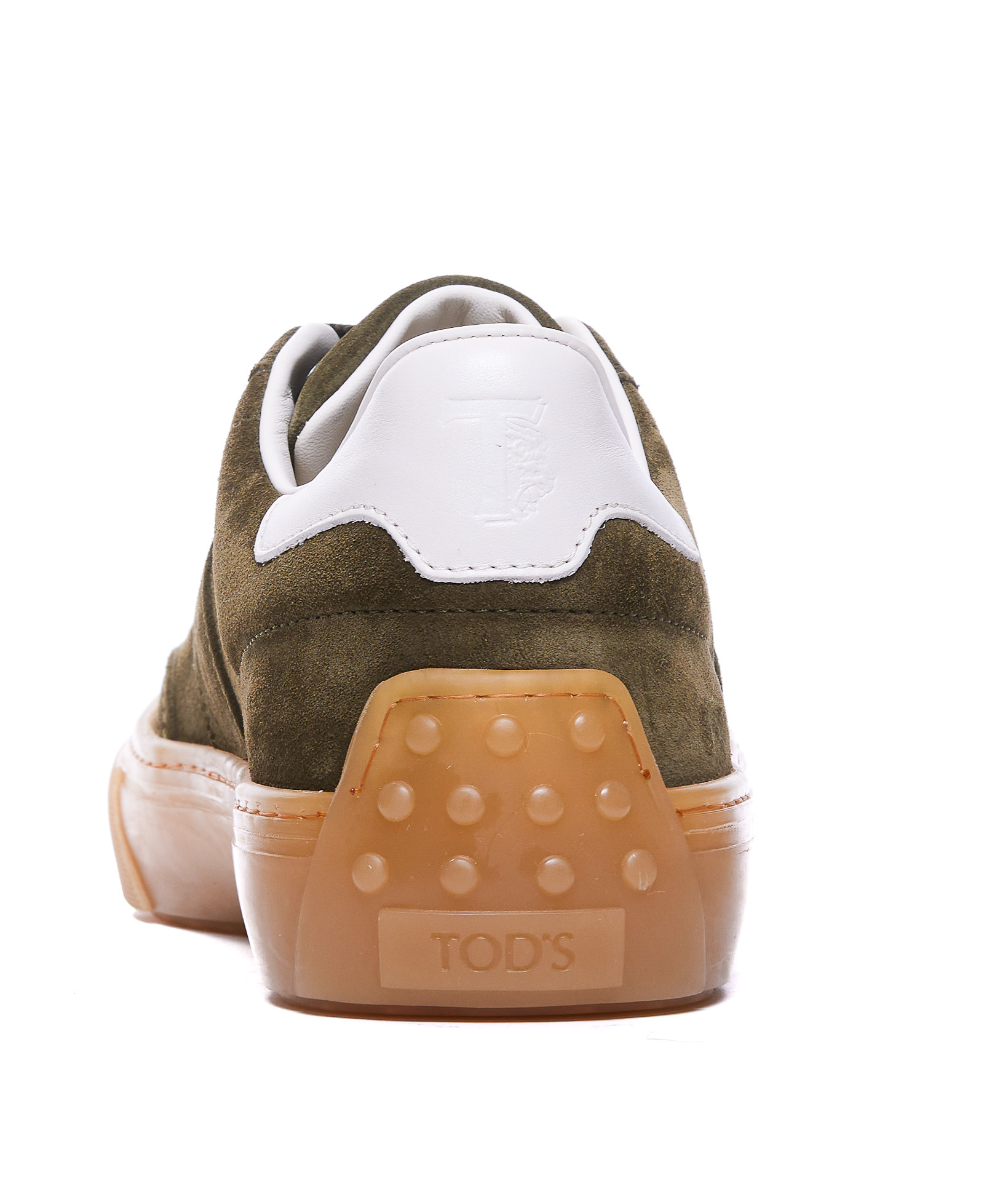 TOD'S TOD'S ROUND-TOE LACE-UP SNEAKERS