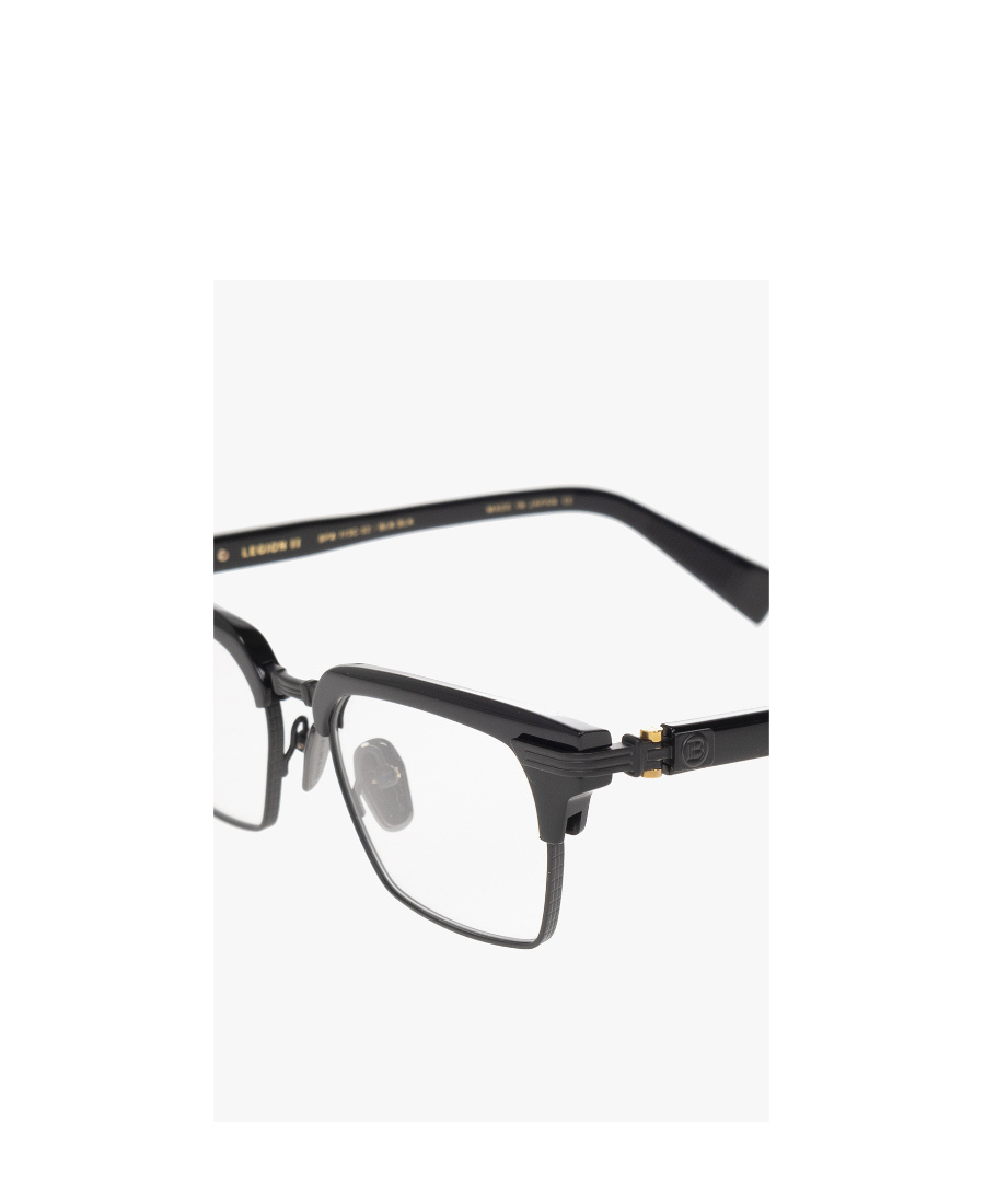 Balmain Logo Glasses In White