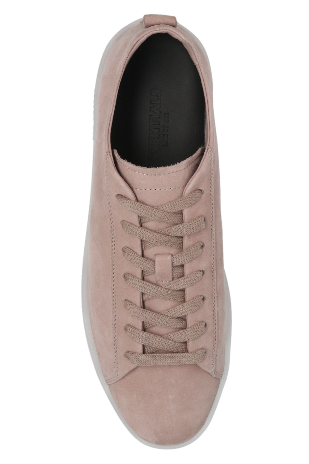 Essentials Round-headed Sneakers In Nude