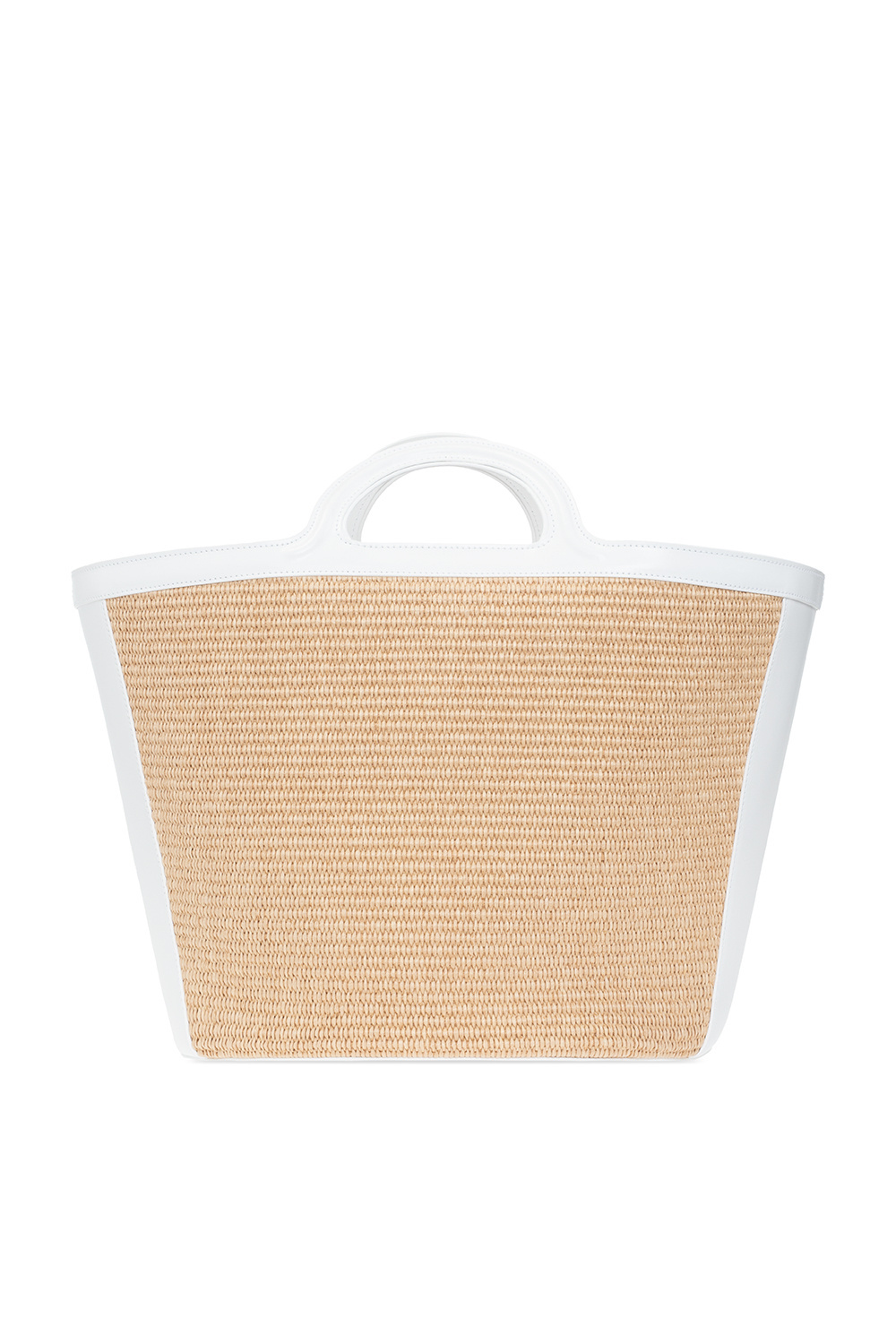 Marni Logo-print Tote Bag In Nude
