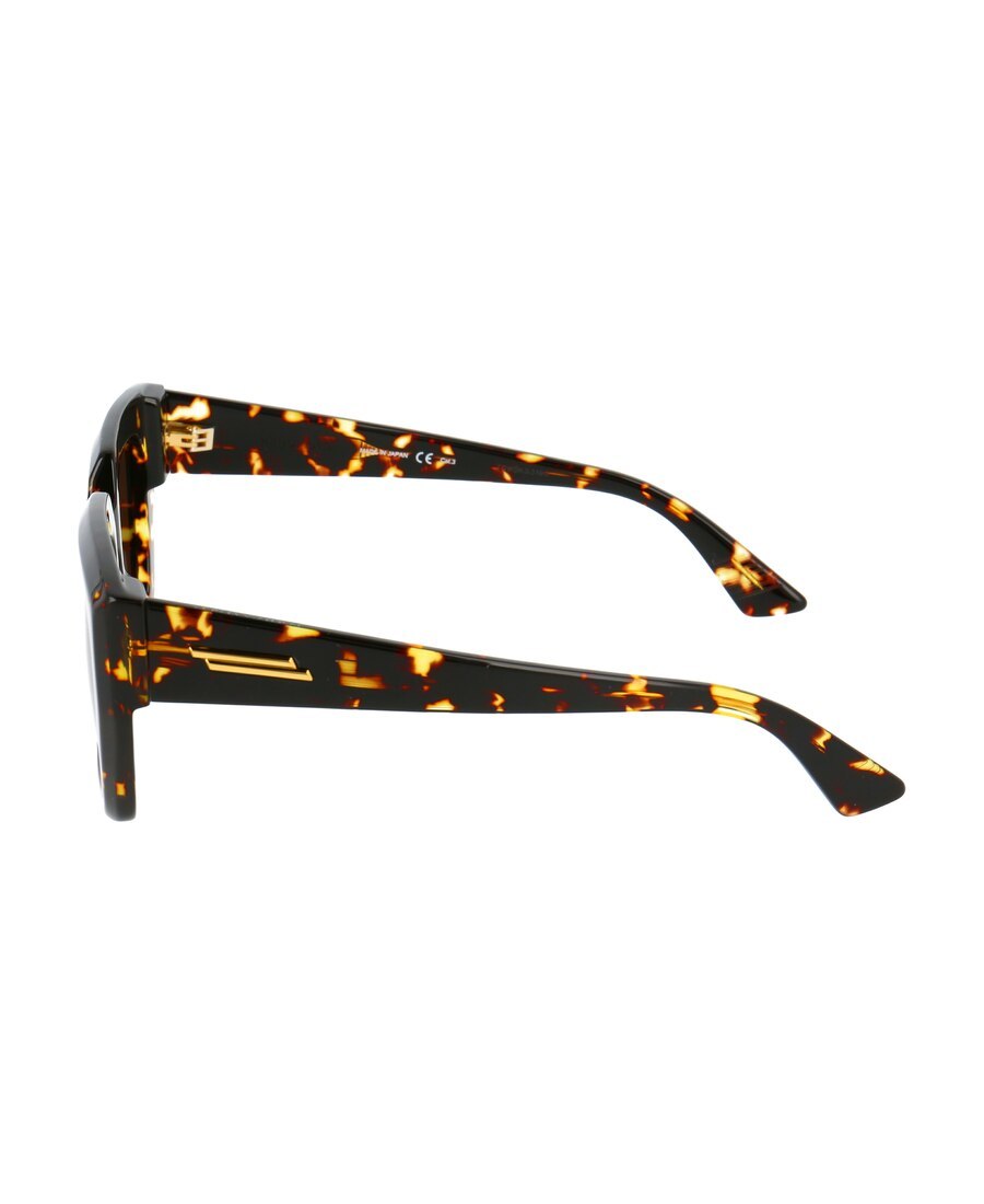 Bottega Veneta Acetate Havana Sunglasses In Brown