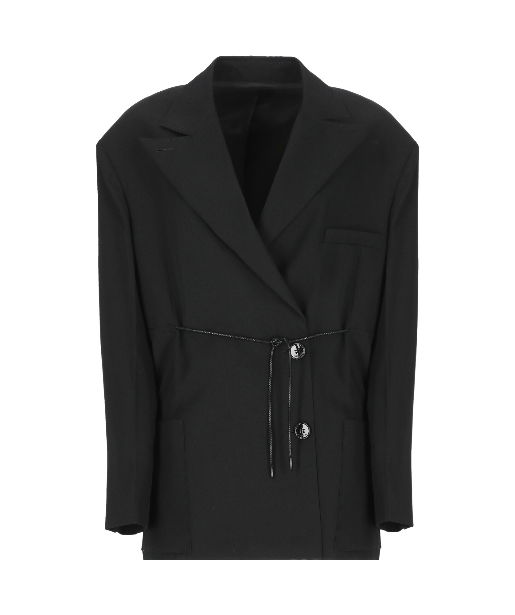 Lanvin Wool Blazer In Black