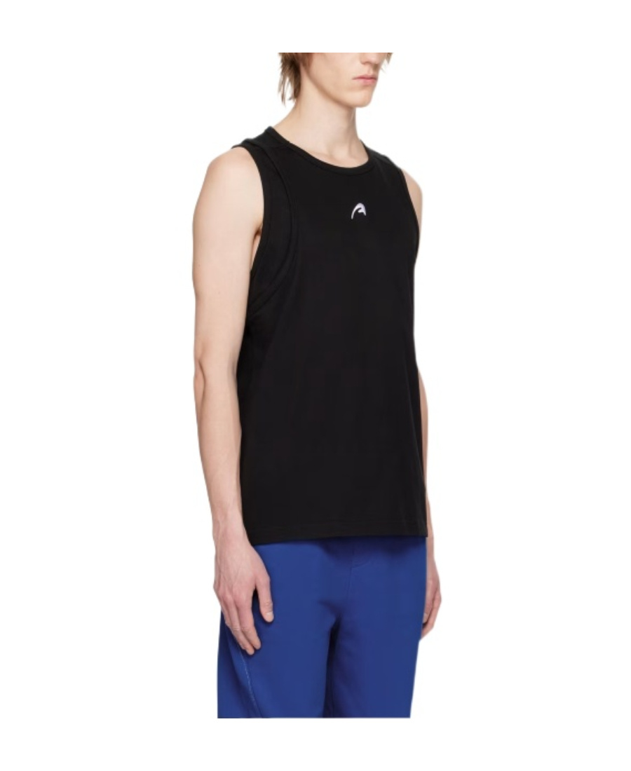 Ader Error Logo Layered Vest In Black