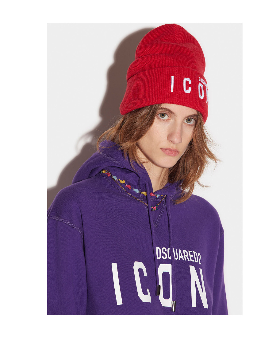 Dsquared2 Icon-print Cotton Hoodie