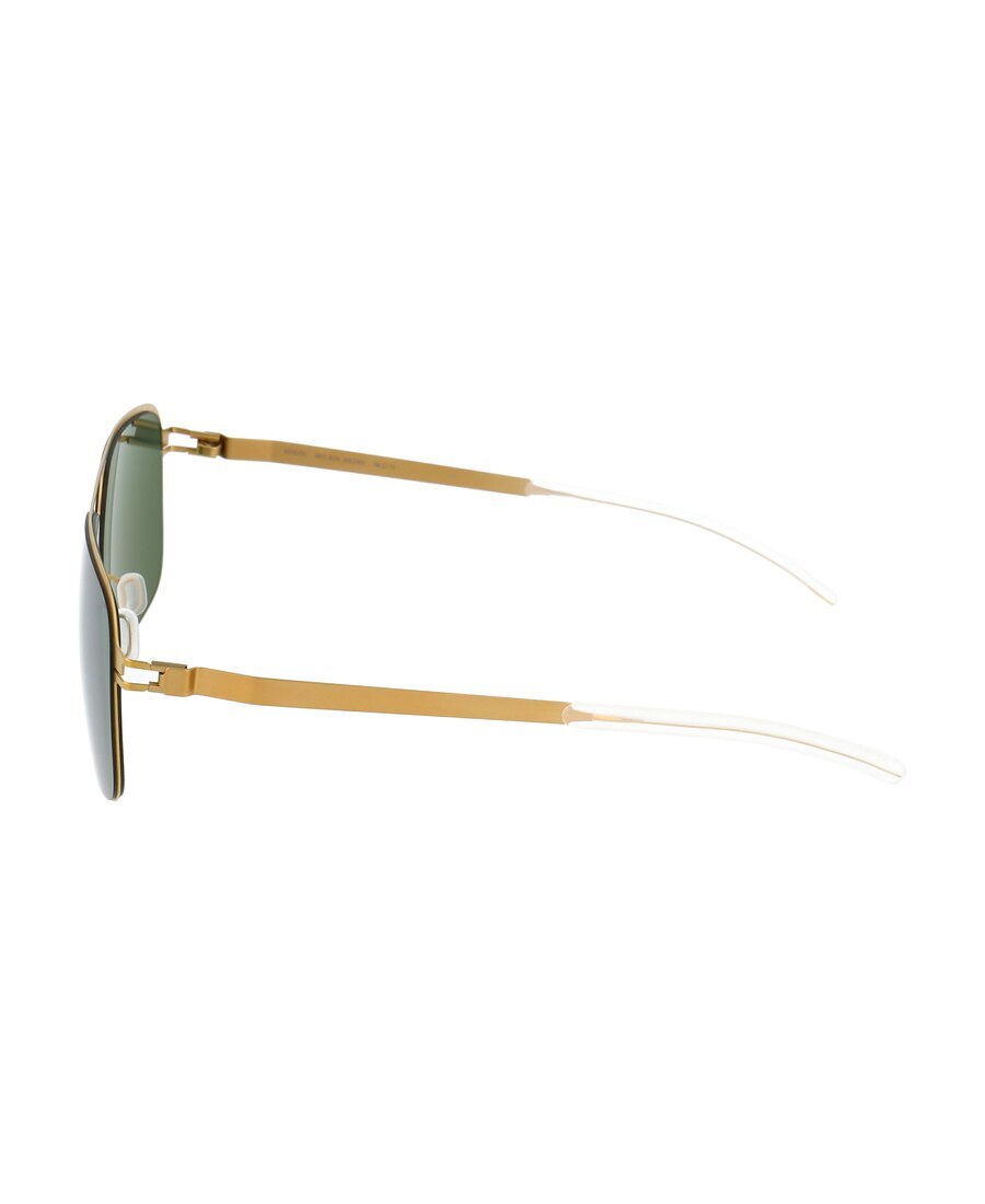 Mykita Wilder Square-frame Sunglasses In Green