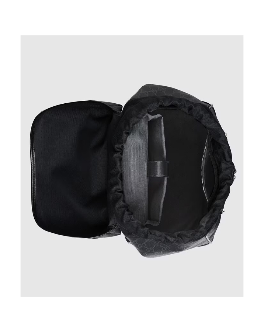 Gucci Gg Supreme Backpack In Black