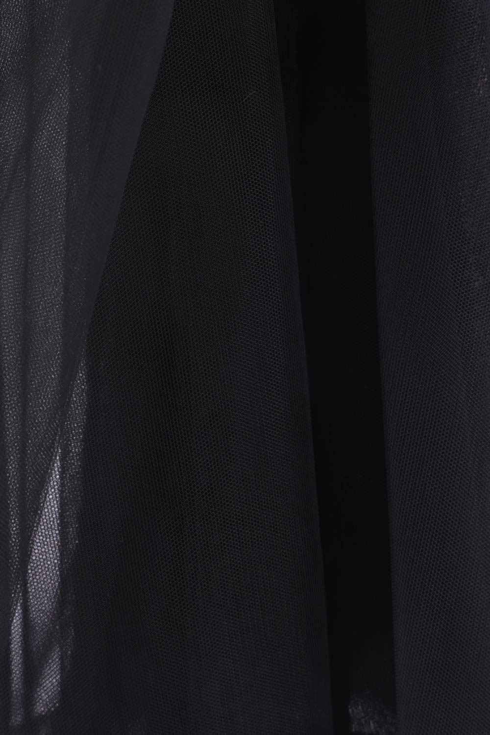 Simone Rocha Zipped Tulle Midi Skirt In Black