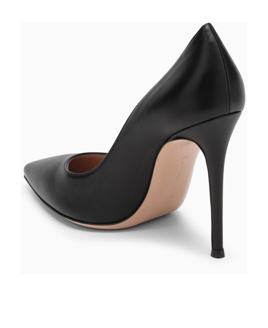 Gianvito Rossi Gianvito 105 Camoscio High Heel Pumps In Black