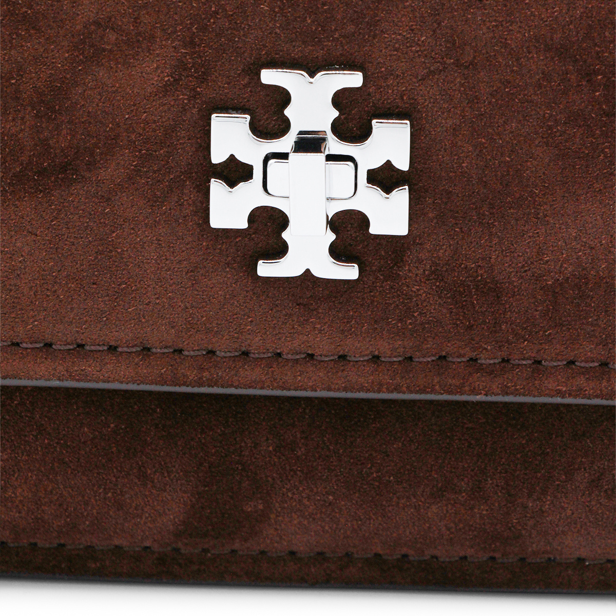 Tory Burch Kira Turnlock Mini Shoulder Bag In Brown