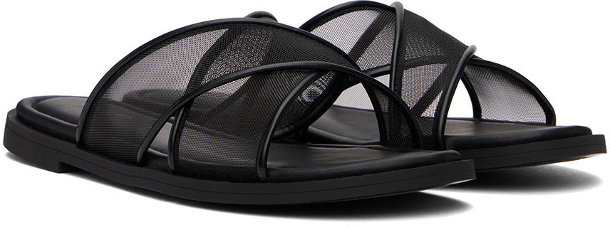 Rag & Bone Geo Mesh Cross Strap Sandals
