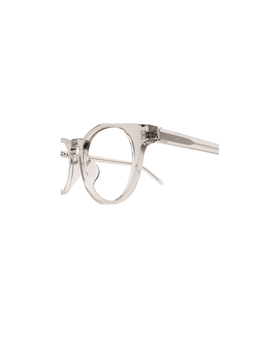 Saint Laurent Logo Flat Mirror In White