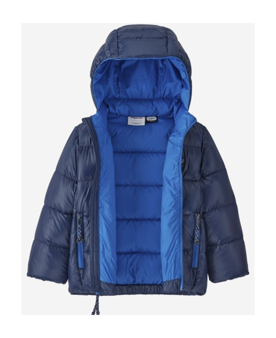 Patagonia Padded Hooded Jacket In Blue