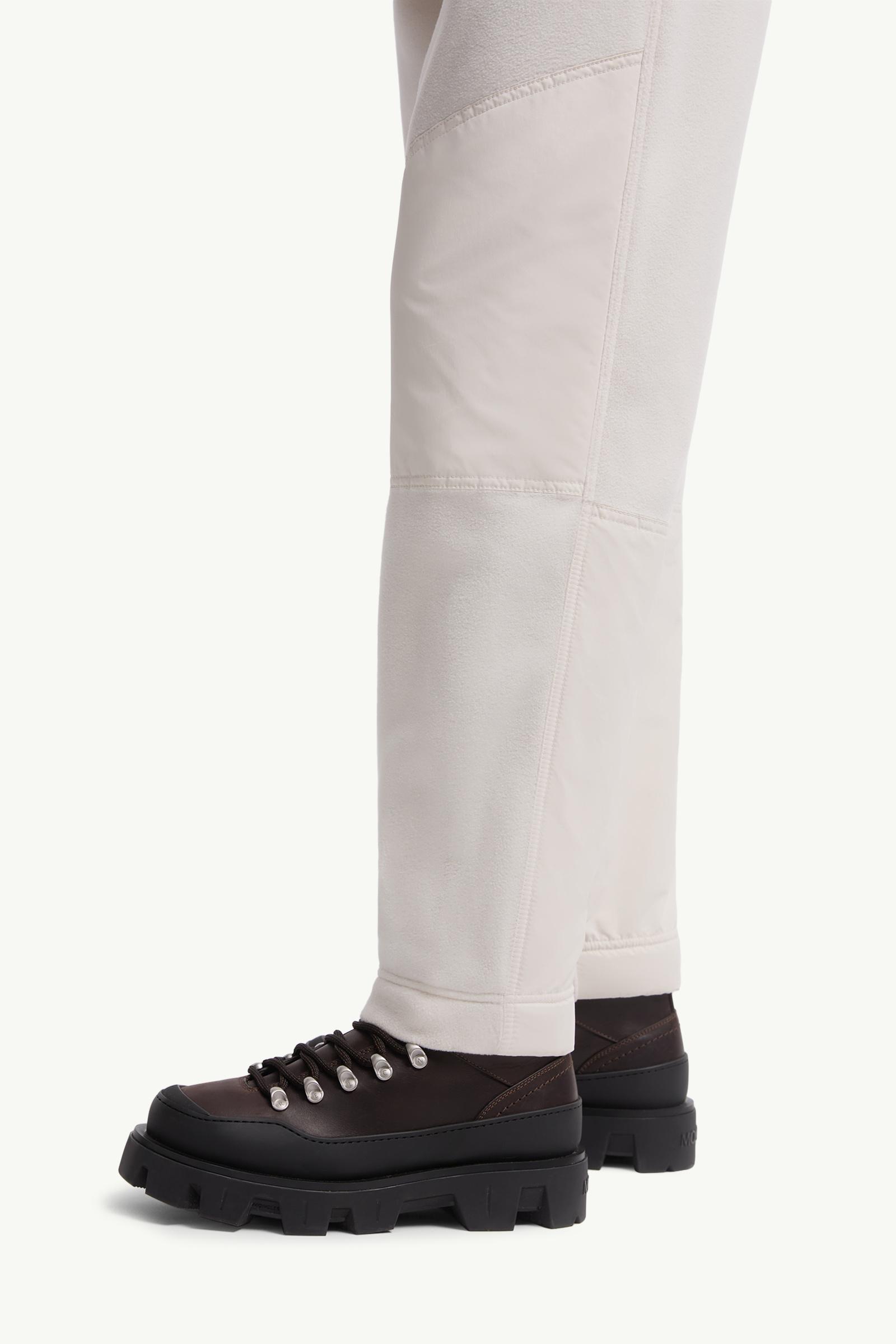 Moncler Grenoble Polartec Drawstring Track Pants In Neutral