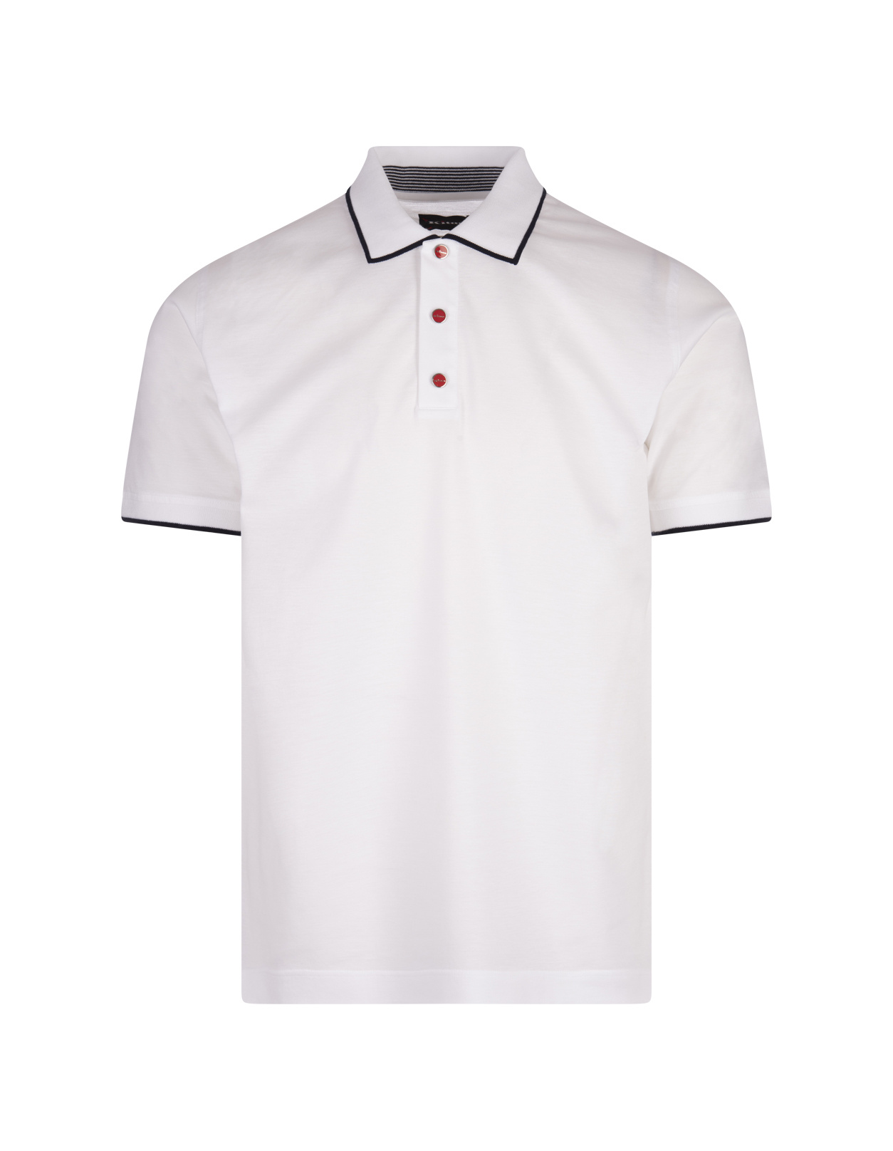 KITON SHORT-SLEEVED POLO SHIRT