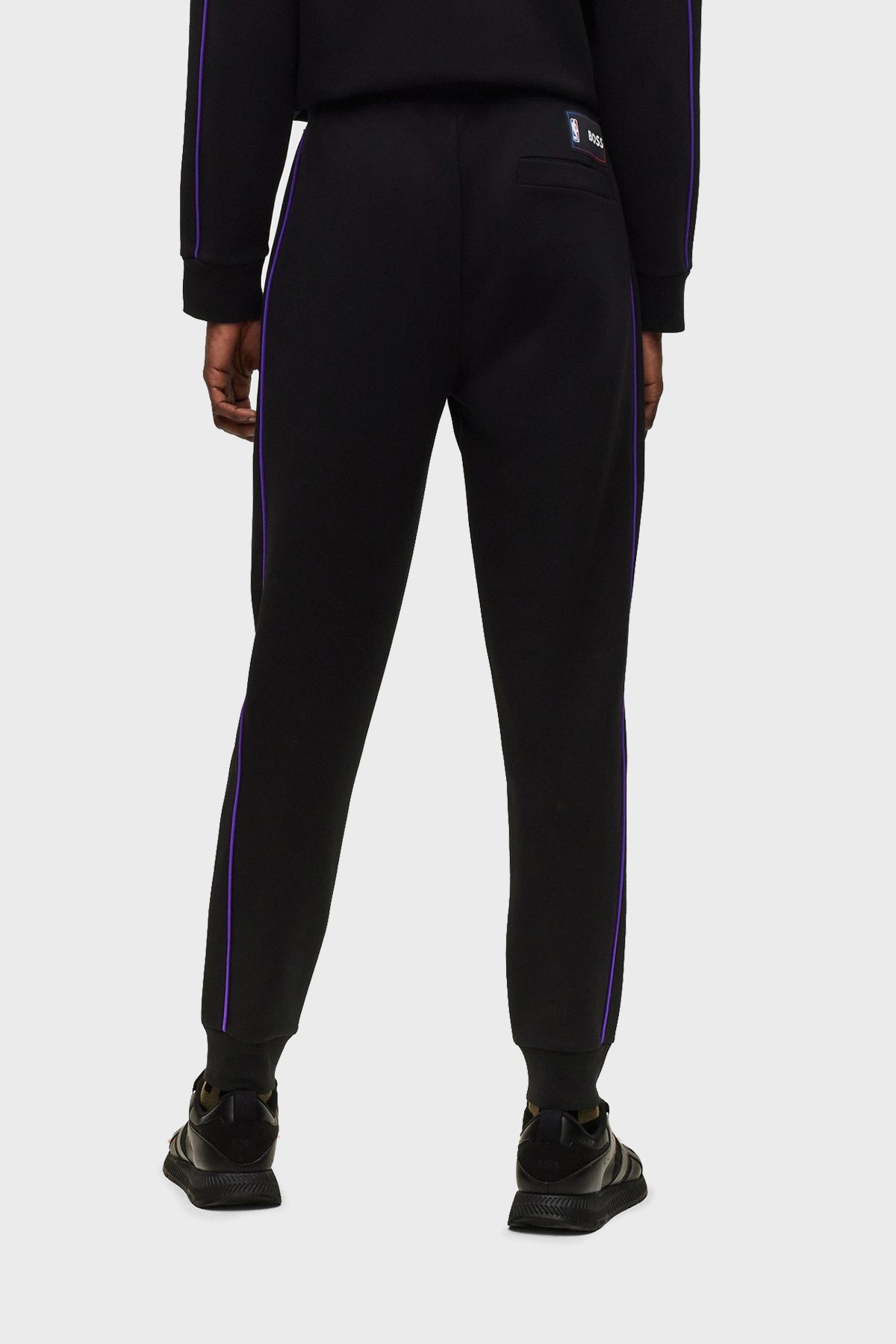 Hugo Boss X Nba Los Angeles Lakers Track Pants In Black