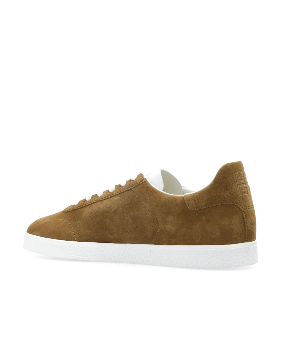 Givenchy Town Suede Sneakers In Brown