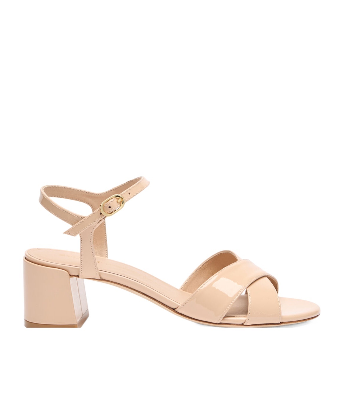 Stuart Weitzman Dayna Leather Crisscross Sandals