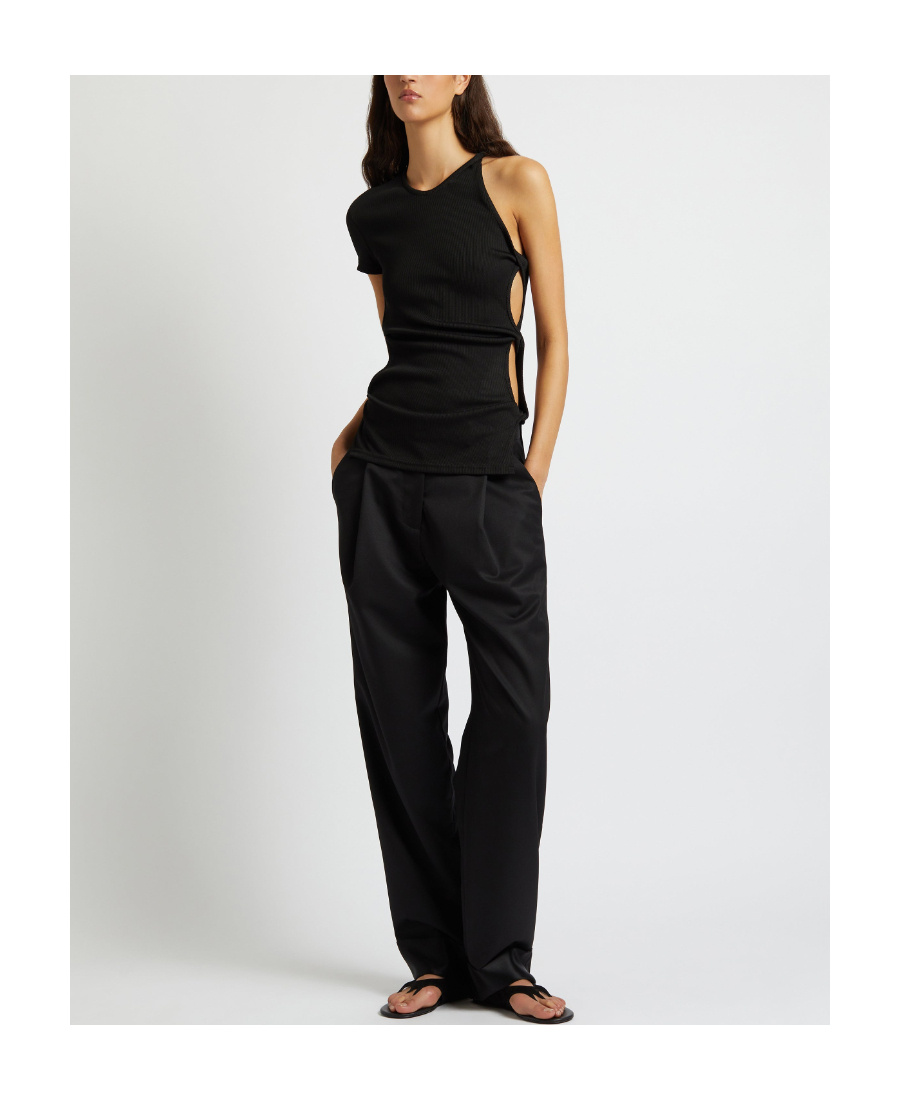 Christopher Esber Top Torsadé In Black