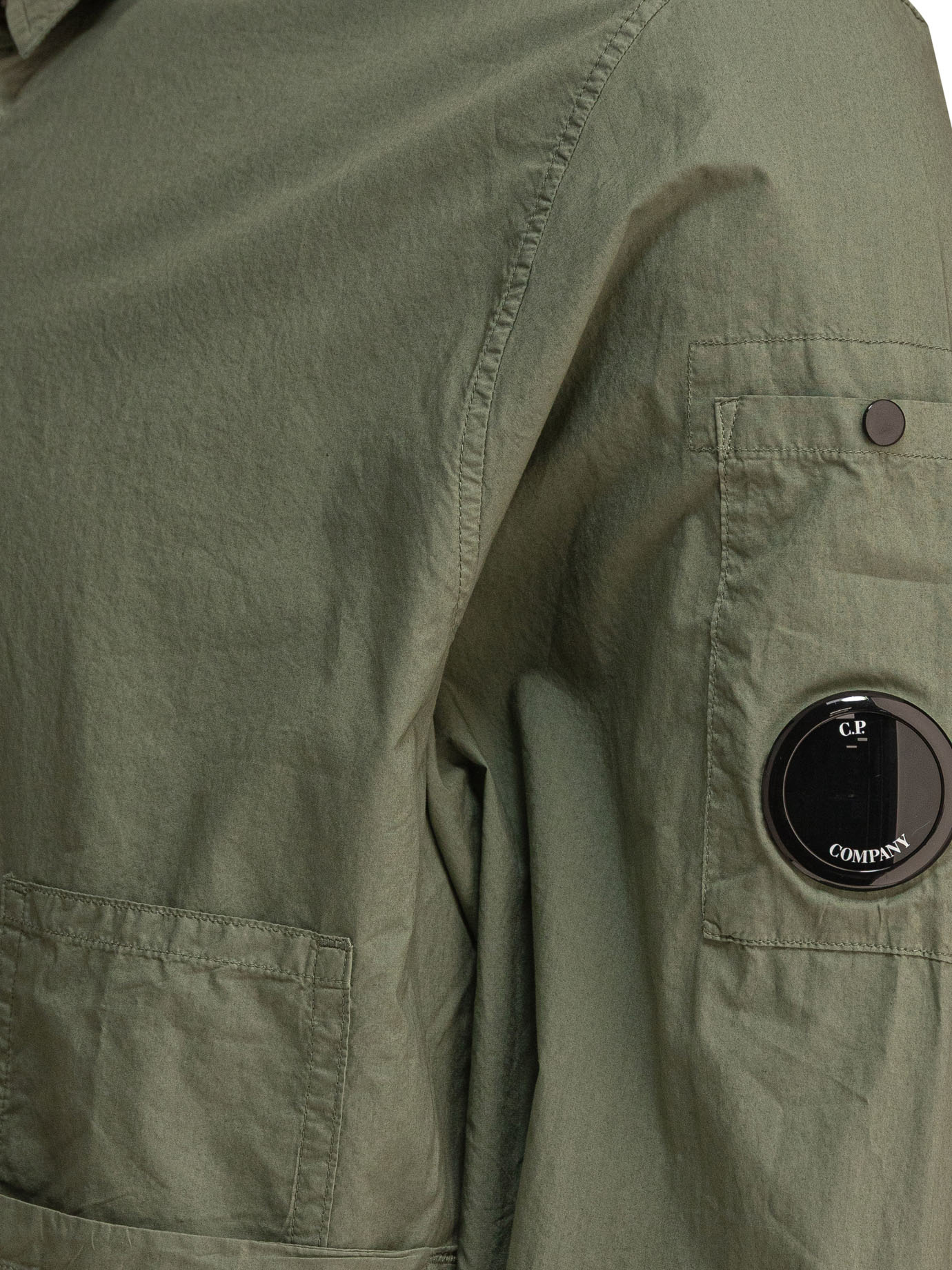 C.p. Company C.p.company Cotton Shirt In Green