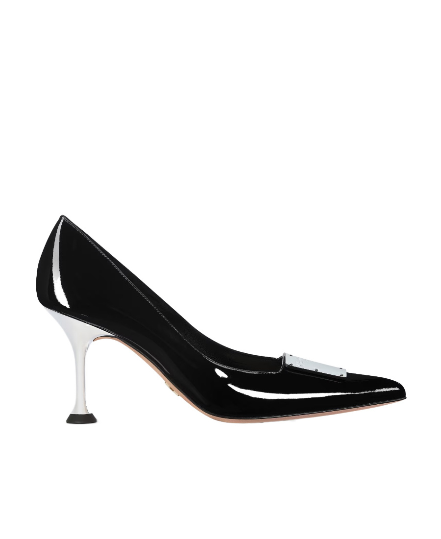 Dior Logo High Heels In Black