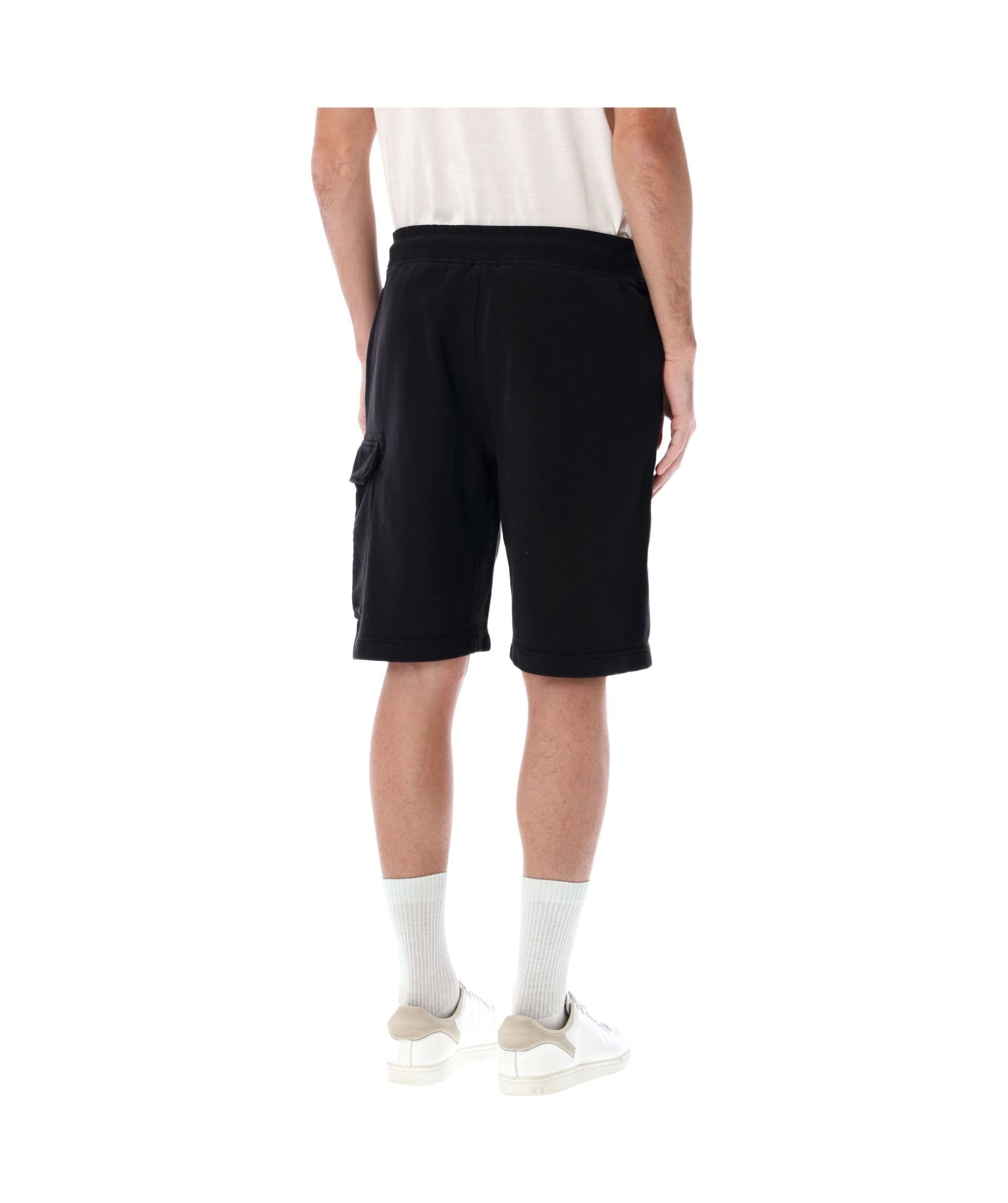 C.p. Company C.p.company Bermuda Sweatshirt In Black