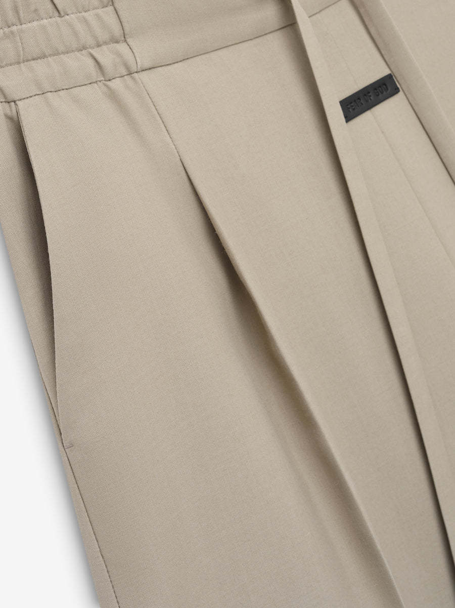 Fear Of God Wide Cargo Trousers In Nude
