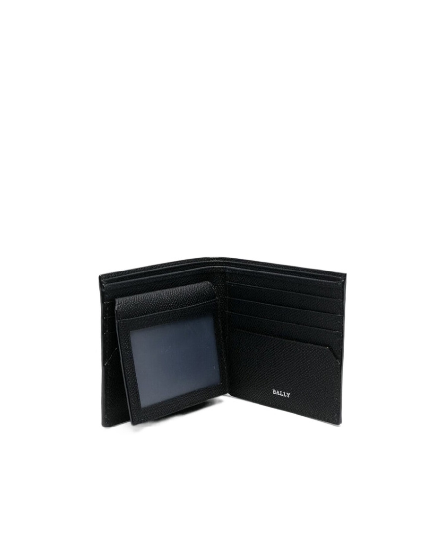 Bally Folding Wallet And Belt Suit In Black