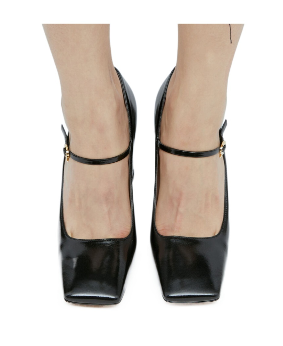 Gianvito Rossi Freeda High Heels With Square Head In Black