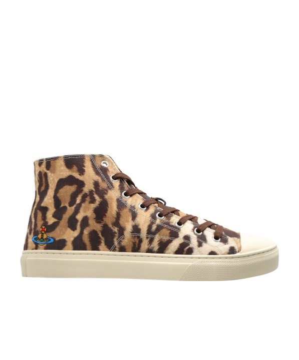 Vivienne Westwood Lace-up High-top Casual Shoes In Multi