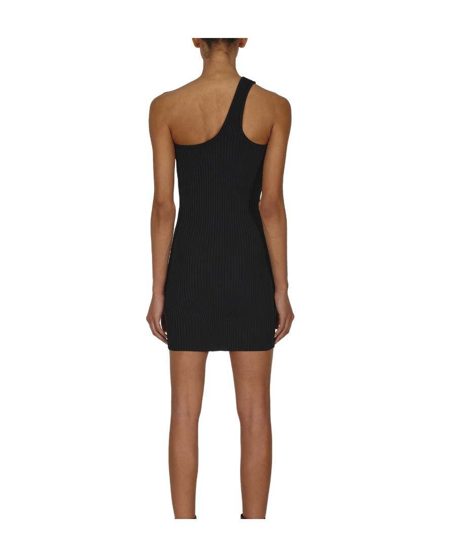 Alyx Buckle Stretch Viscose Knit Top In Black