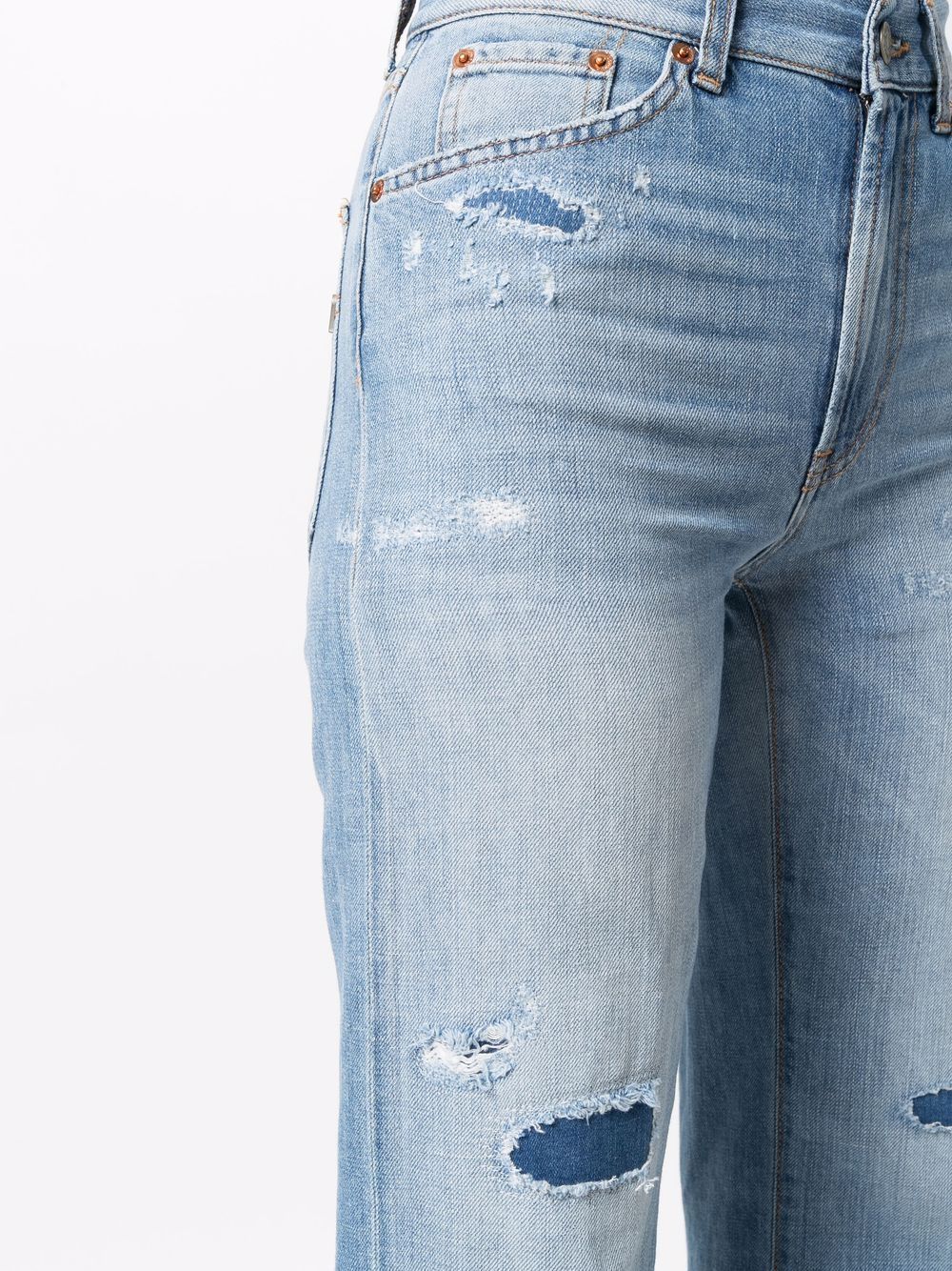 Dondup Logo Jeans In Blue