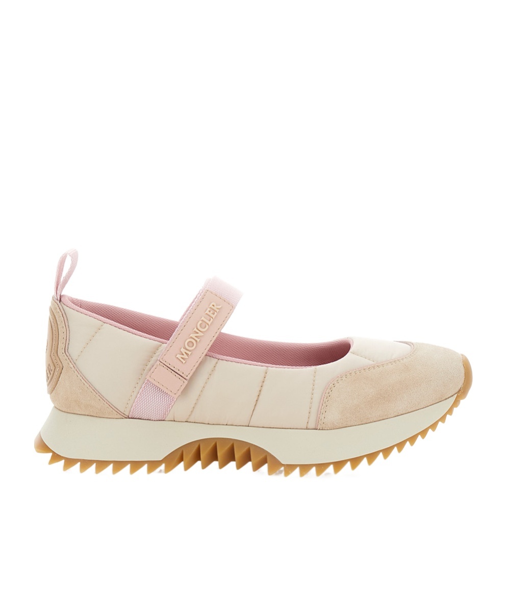 Moncler Pacey Ballet Ballerinas Shoes In Nude
