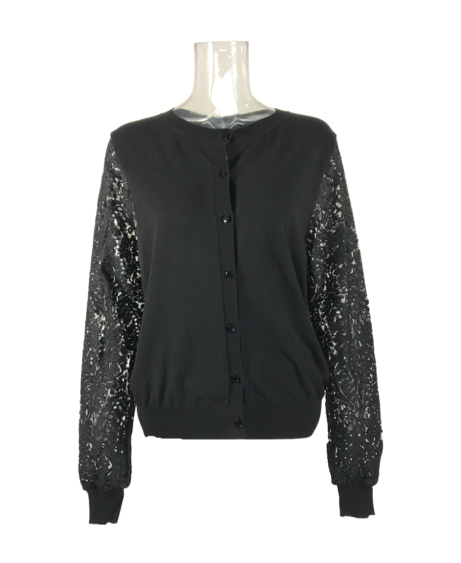 Max Mara Logo Sweater In Black