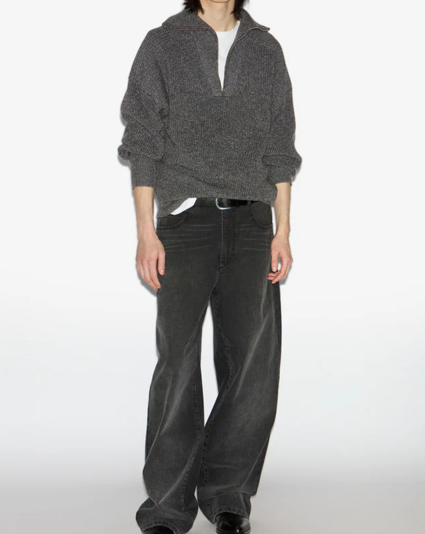 Isabel Marant Benny Sweater In Gray
