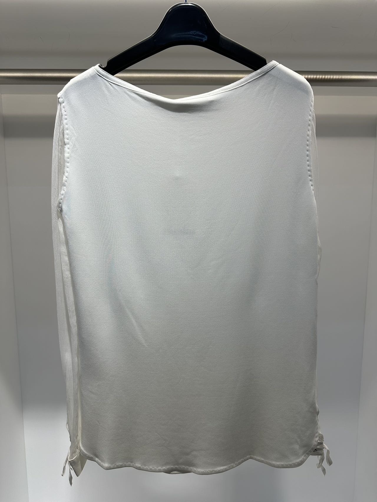 Max Mara Long-sleeved Top In Gray