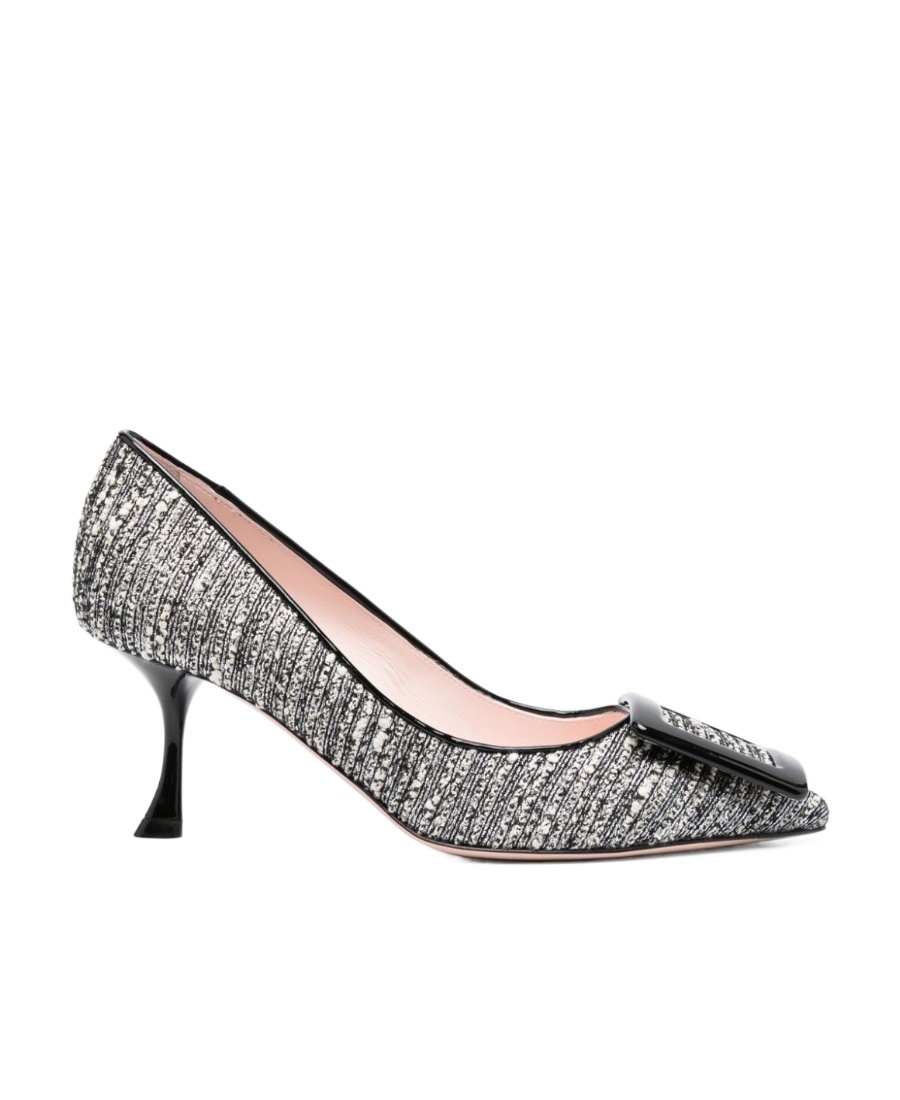 Roger Vivier Pointed High Heels In Gray