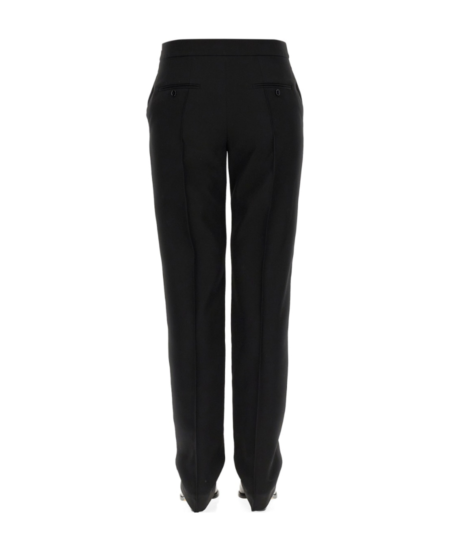 Shop Isabel Marant Tailored Straight-leg Trousers In Black