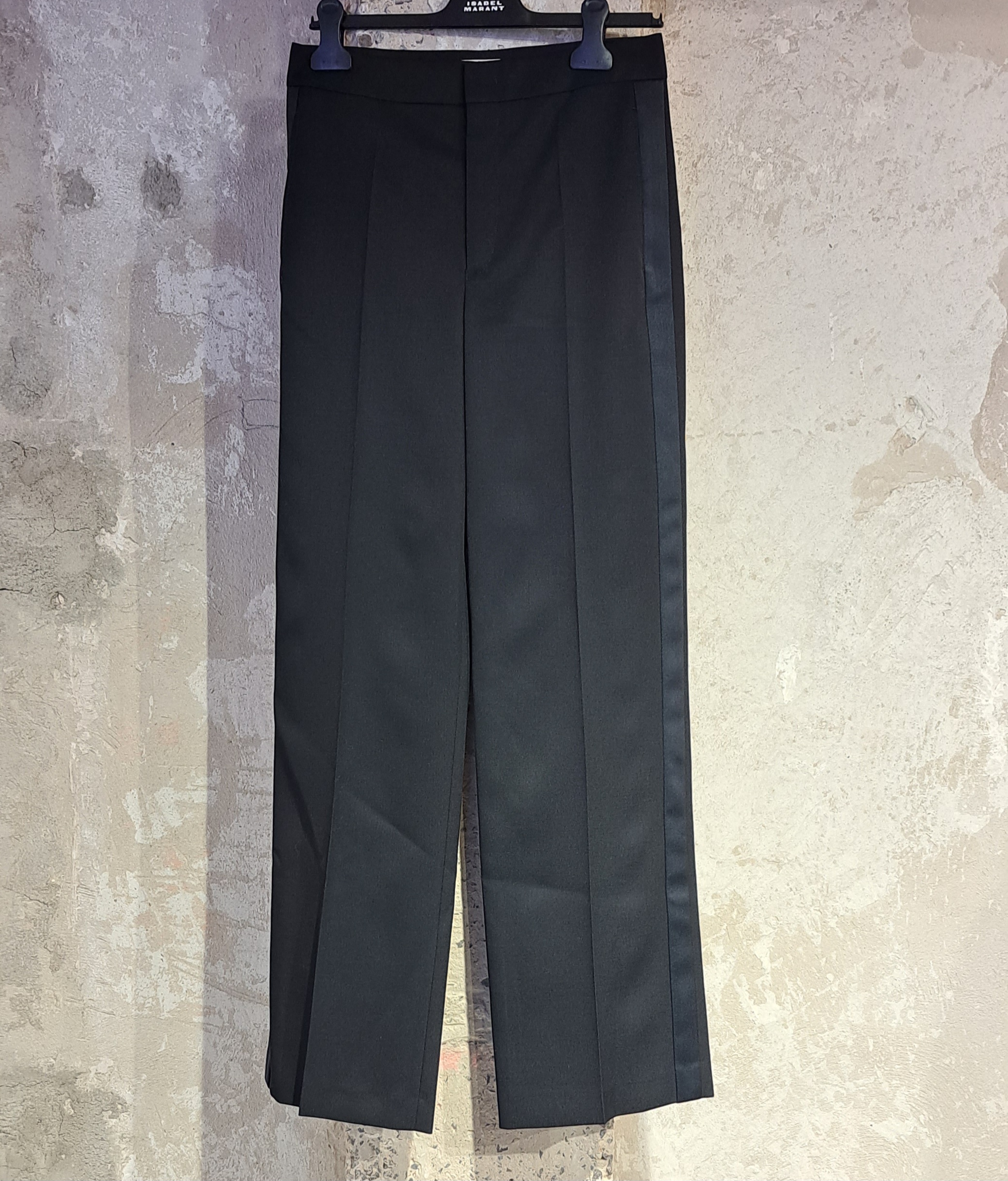 ISABEL MARANT ISABEL MARANT SCARLY HIGH-WAIST WIDE-LEG TROUSERS