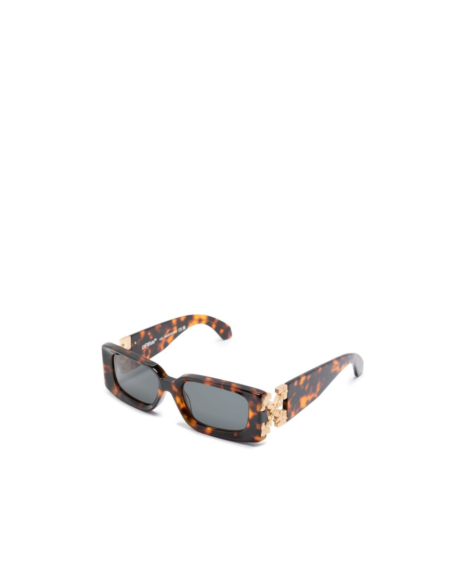 Off-white Roma Tortoiseshell-effect Sunglasses In Gray