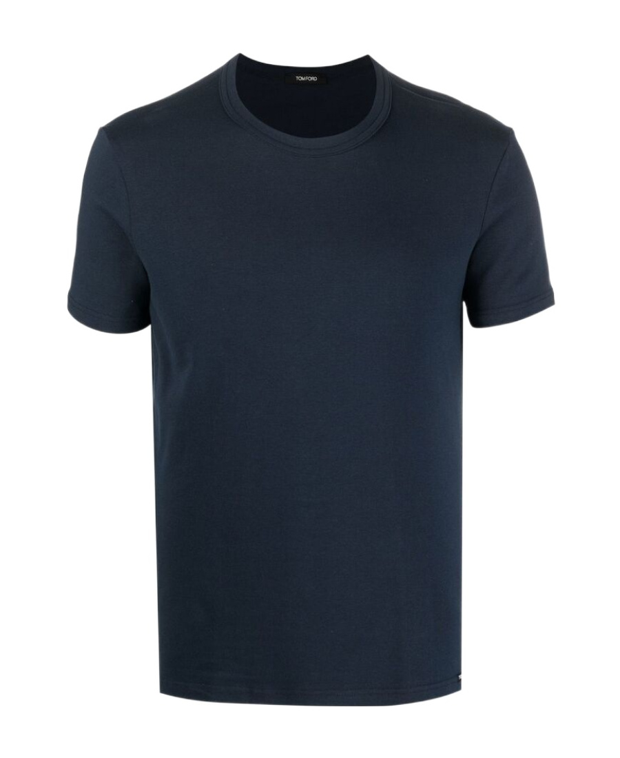 Tom Ford Stretch Cotton Jersey T-shirt In Black